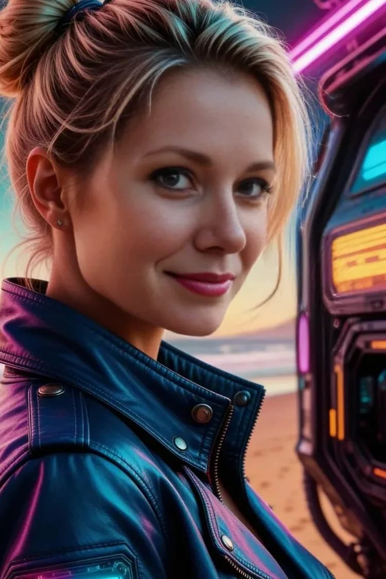 Сгенерированный портрет Нейробудки, пример 3