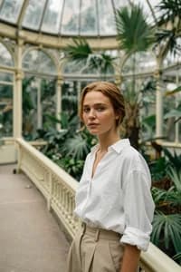 Викторианская оранжерея: стиль 1 — ИИ-портрет для фотобудки