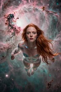 Космос: стиль 9 — ИИ-портрет для фотобудки