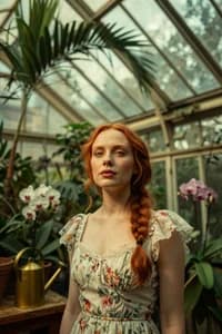 Викторианская оранжерея: стиль 7 — ИИ-портрет для фотобудки
