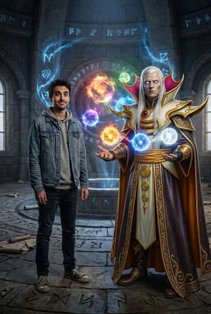 Dota 2: Инвокер — ИИ-портрет для фотобудки