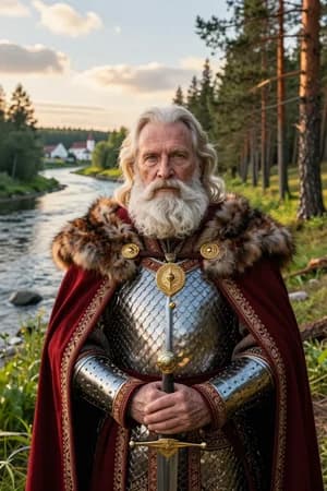 Русские сказки: Илья Муромец — ИИ-портрет для фотобудки