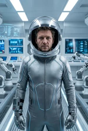 Sci-Fi: Космонавт — ИИ-портрет для фотобудки