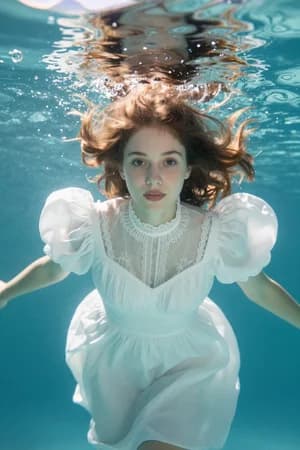 Тренды: Под водой — ИИ-портрет для фотобудки