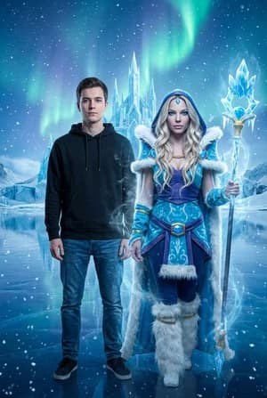 Dota 2: Кристальная Дева — ИИ-портрет для фотобудки