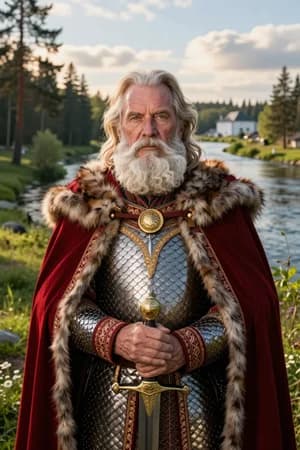Русские сказки: Илья Муромец — ИИ-портрет для фотобудки