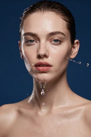Тренды: Волны воды — ИИ-портрет для фотобудки