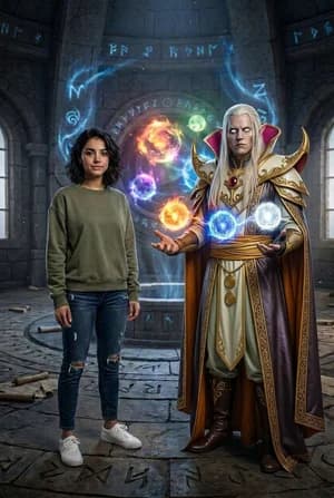Dota 2: Инвокер — ИИ-портрет для фотобудки