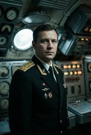 23 февраля: Советский подводник — ИИ-портрет для фотобудки