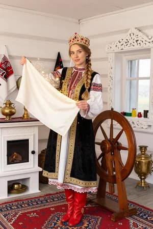 Русские сказки: Марья-искусница — в полный рост — ИИ-портрет для фотобудки