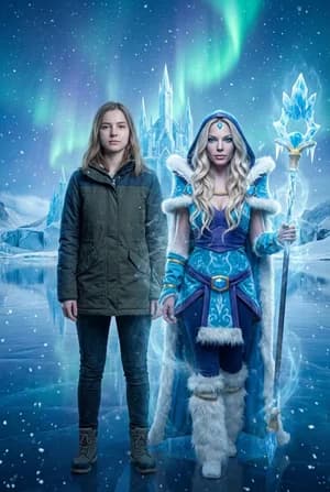 Dota 2: Кристальная Дева — ИИ-портрет для фотобудки