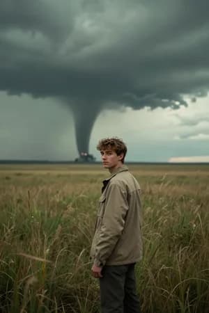 Тренды: Смерч — ИИ-портрет для фотобудки
