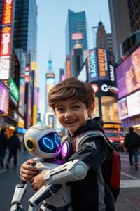 Детские: стиль 10 — ИИ-портрет для фотобудки
